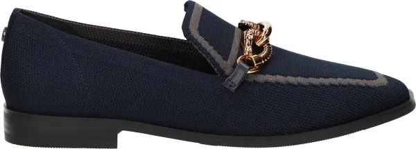 La Strada Knitted loafer blauw/grijs dames