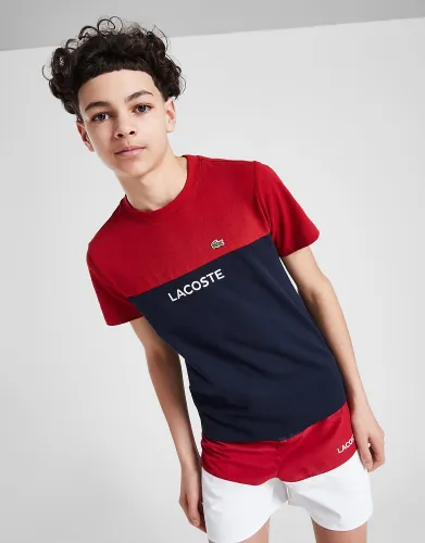 Lacoste Colour Block T-Shirt Junior, Navy