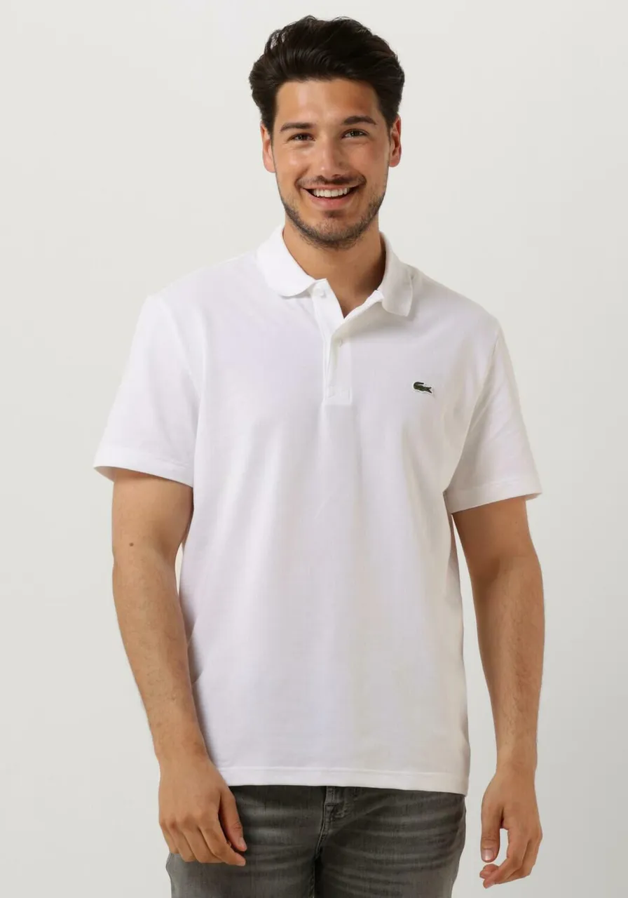 LACOSTE Heren Polo's & T-shirts 1hp3 Men's S/s Polo 11 - Wit