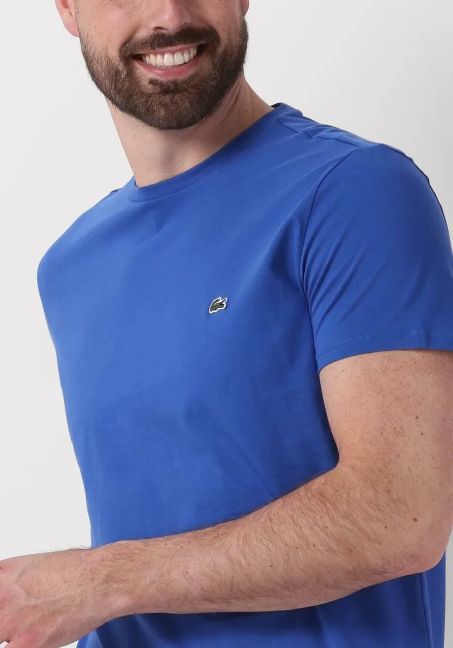 LACOSTE Heren Polo's & T-shirts 1ht1 Men's Tee-shirt - Blauw