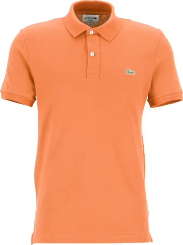 Lacoste - Piqué Poloshirt Oranje - Slim-fit - Heren Poloshirt