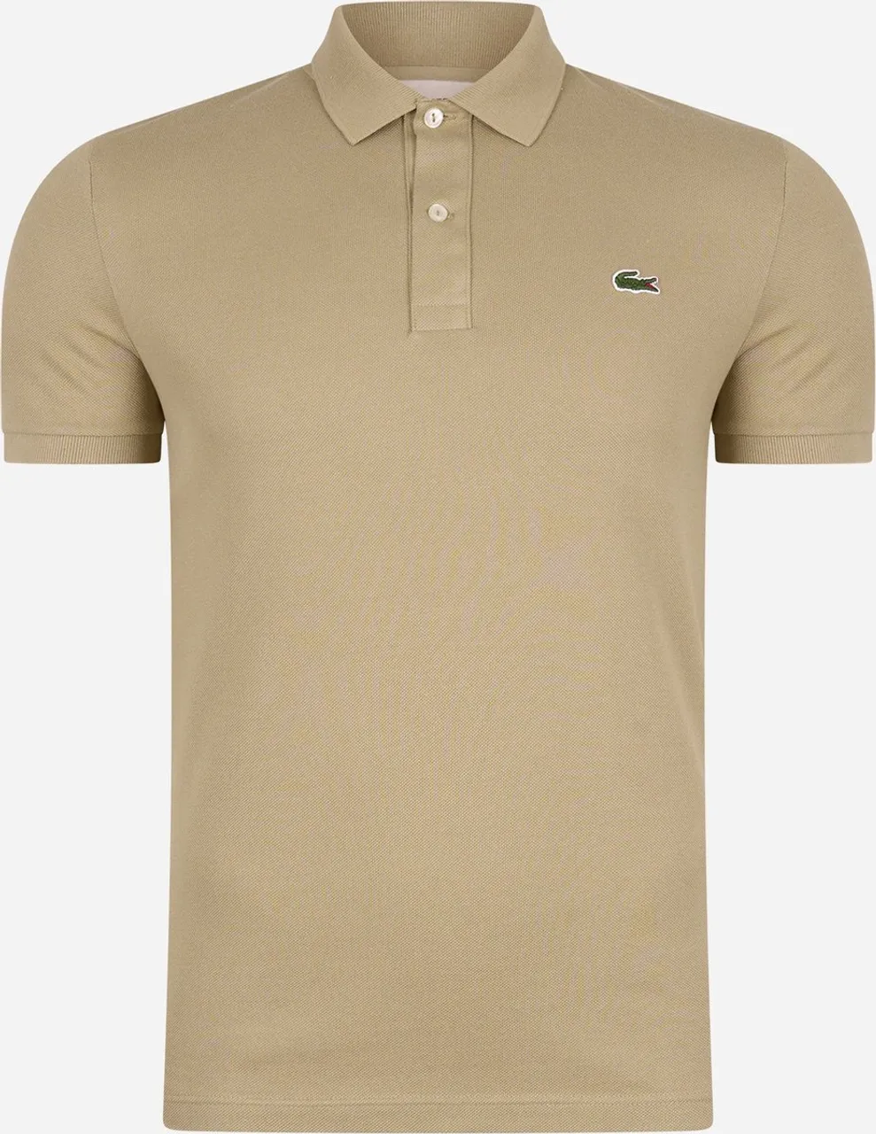 Lacoste - Poloshirt Pique Beige - Slim-fit - Heren Poloshirt