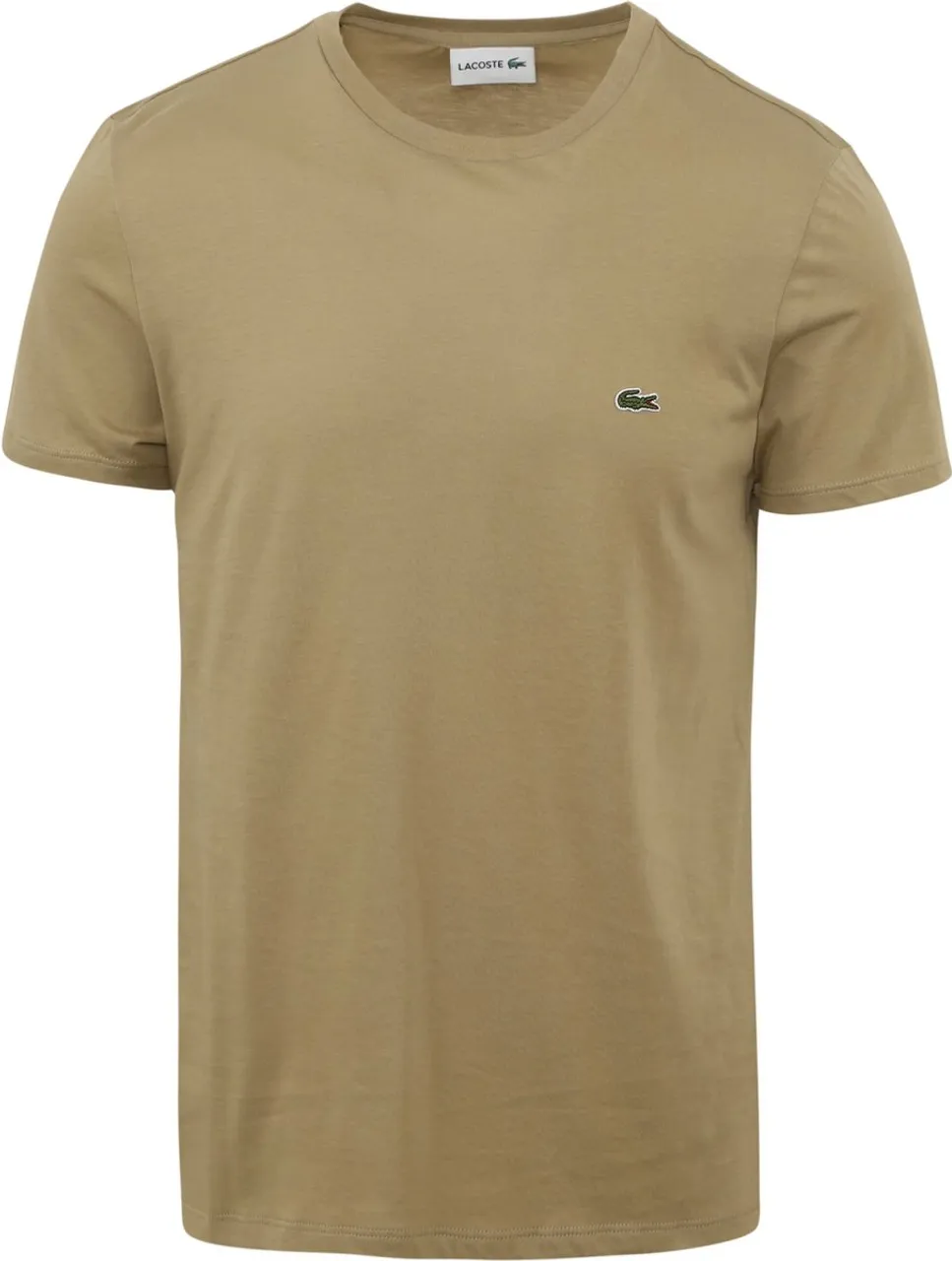 Lacoste - T-Shirt Bruin - Heren