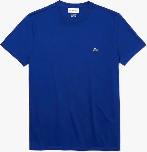Lacoste T-shirt met Ronde Hals Blue BDM