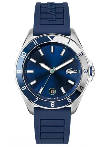 Lacoste Voor Mannen Analoge Quartz Horloge met Armband