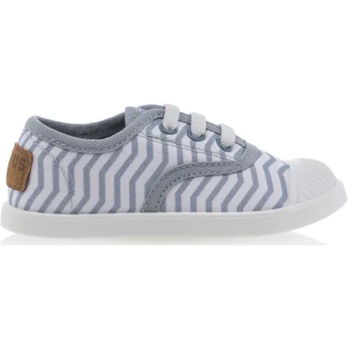 Lage Sneakers Campus gympen / sneakers baby blauw
