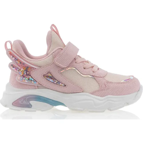 Lage Sneakers Color Block gympen / sneakers dochter roze