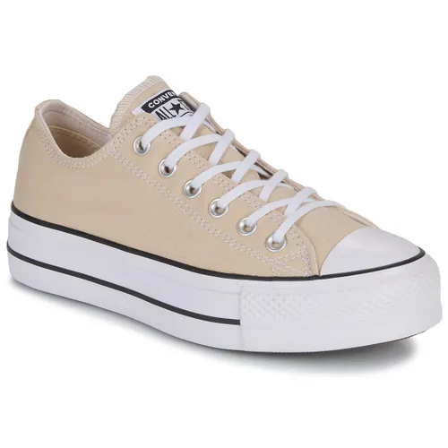 Lage Sneakers Converse CHUCK TAYLOR ALL STAR LIFT PLATFORM SEASONAL COLOR-OAT MILK/WHIT