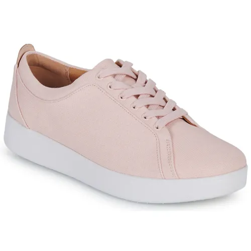Lage Sneakers FitFlop RALLY CANVAS TRAINERS