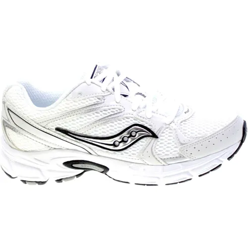 Lage Sneakers Saucony Sneakers Donna Bianco/Argento S70812-5 Ride Millennium