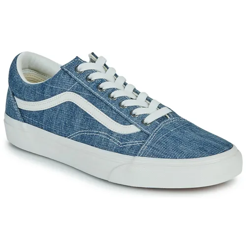 Lage Sneakers Vans Old Skool THREADED DENIM BLUE/WHITE