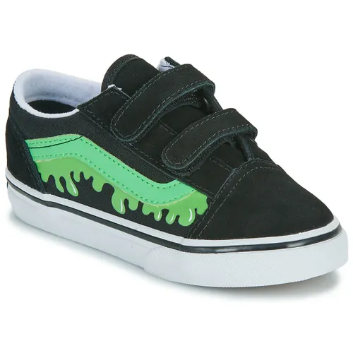 Lage Sneakers Vans Old Skool V GLOW SLIME BLACK/GREEN