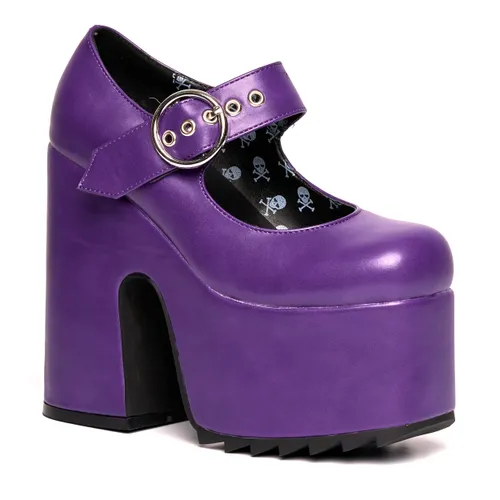 LAMODA Londres, Chaussures de Course Femme, Pu violet