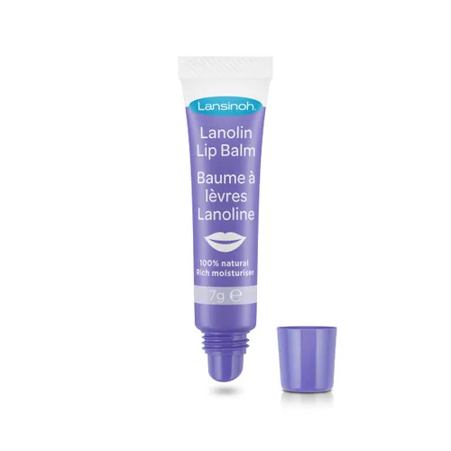 Lansinoh Lanolin Lip Balm - Soothes and Protects Dry &