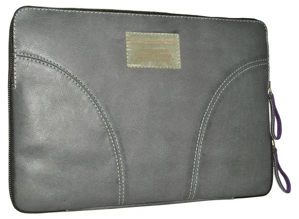Laptophoes Decoded Double sleeve 15 inch Grey