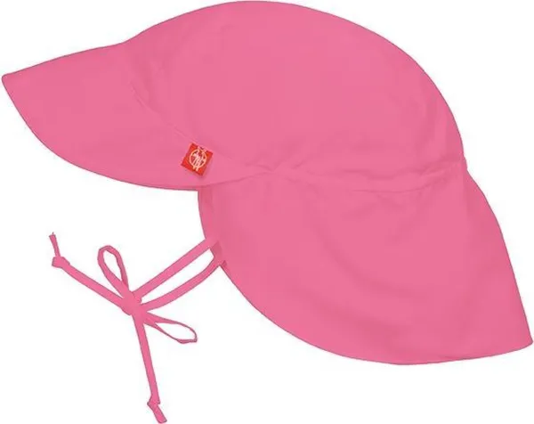 Lässig Splash & Fun Zonnehoed Flaphoed met UV-bescherming Roze 18-36 maanden