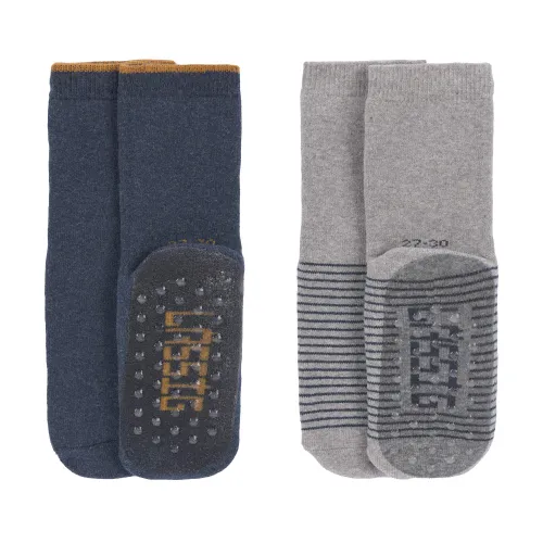 Lässig Uniseks baby sokken set van 2 antislip sokken voor