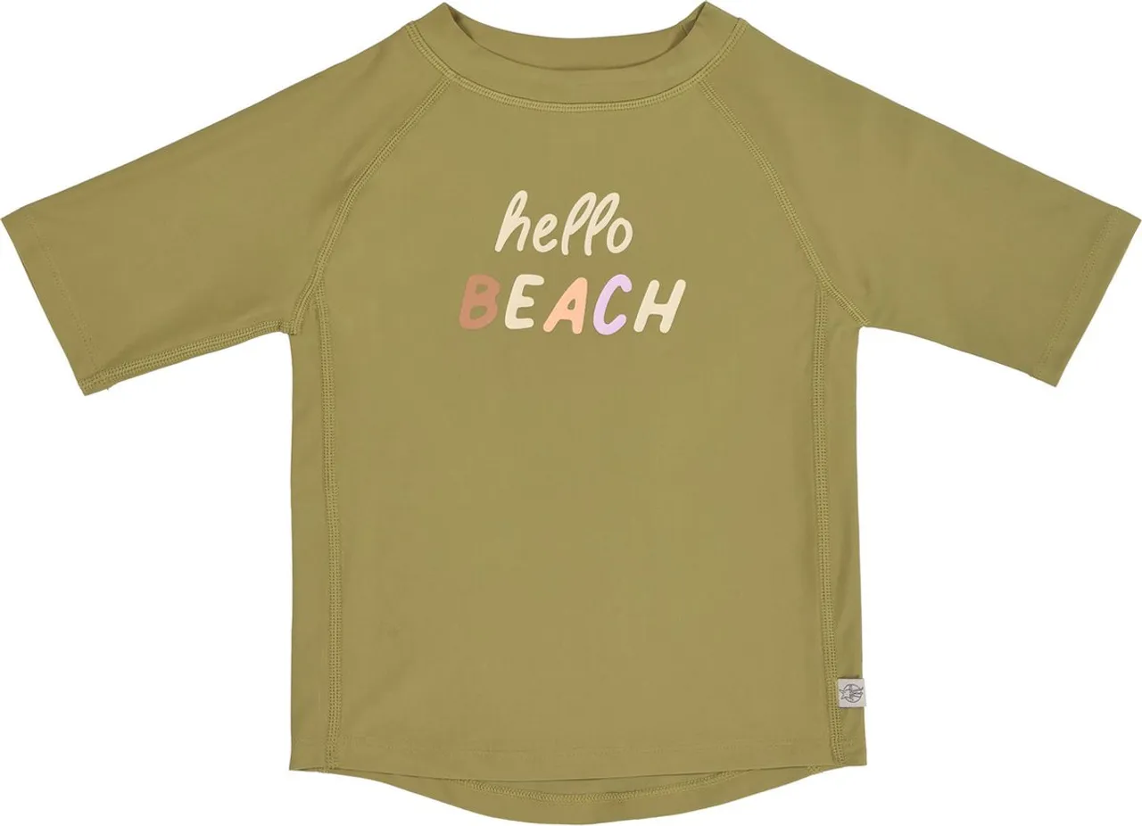 Lässig Zwemshirt Rashguard Korte Mouw Splash & Fun Hello Beach moss, 19-24 mnd