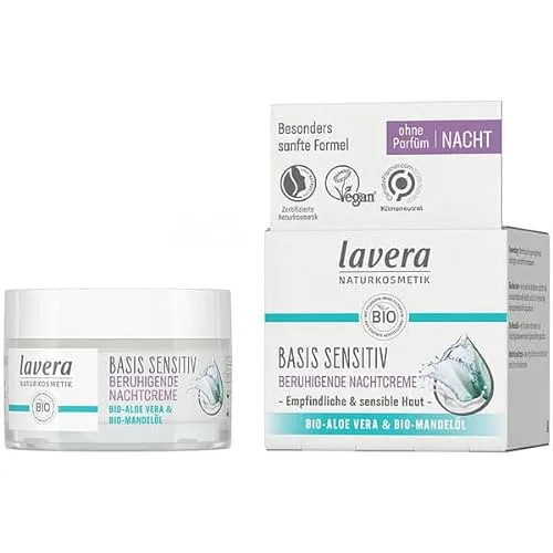 lavera Sensitive Basis Verzachtende nachtcrème