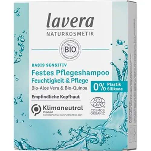 Lavera Stevige verzorgende shampoo basis & sensitief 2 50 g