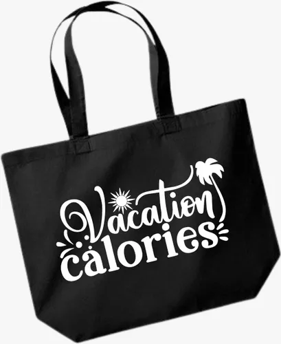 LBM strandtas - Vacation Calories - Zwart