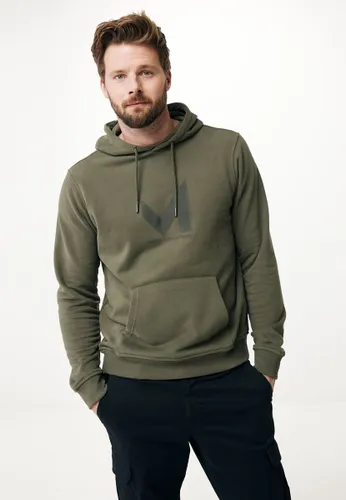 LEON Basic Hooded Sweater Mannen - Olijf
