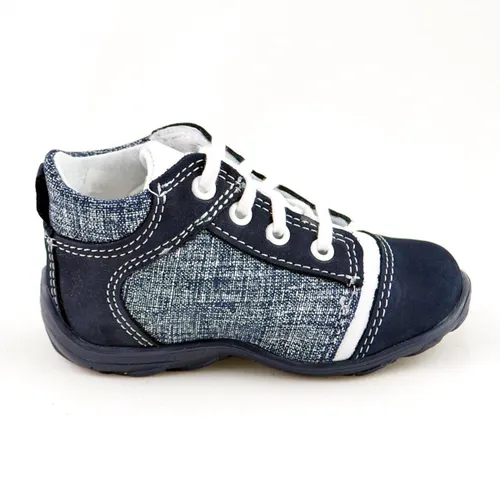 Leren- jongens - schoenen - met jeans look