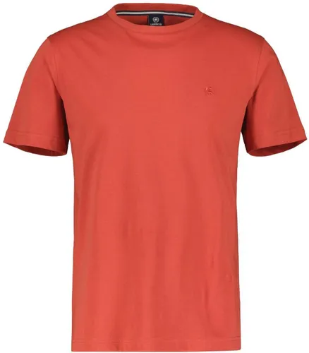 Lerros T-shirt Effen Basist Shirt Met Logosteek 2423000 327 Mannen