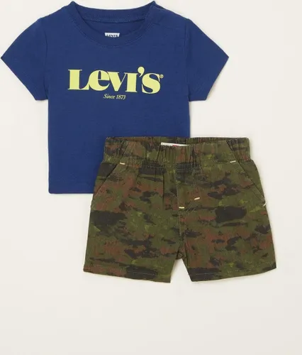 Levi's Babyset met T-shirt en korte broek