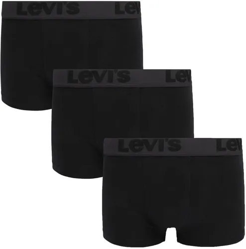 Levi's Boxershorts 3-Pack Uni Zwart