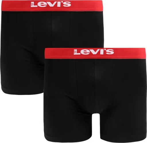 Levi's - Brief Boxershorts 2-Pack Zwart - Heren