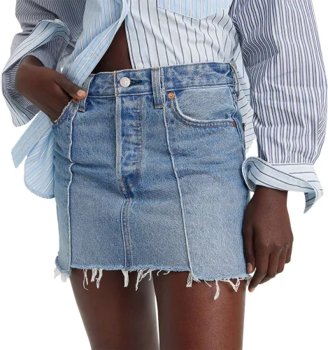 Levi's Recrafted icon skirt novel notion