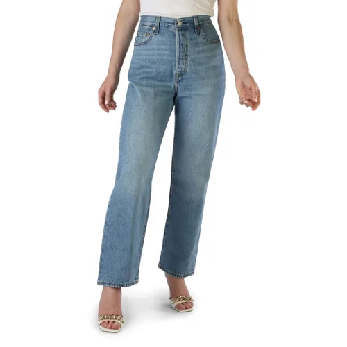 Levi's Ribcage Straight Ankle Jeans dames
