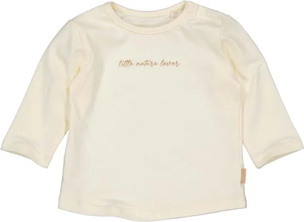 Levv newborn baby meisjes shirt Fem Creme
