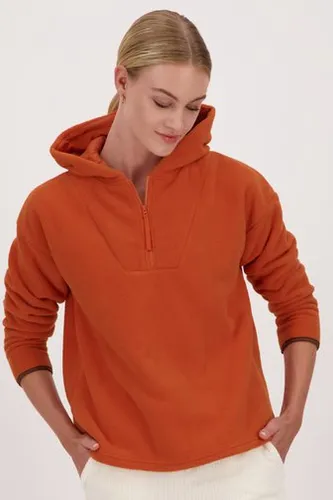 Liberty Island Oranje fleece hoodie
