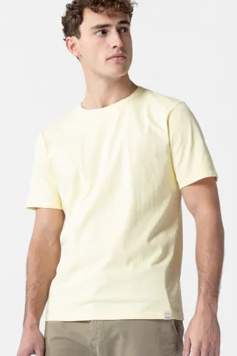 Lichtgeel Katoenen T-shirt
