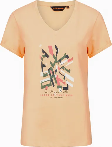Life-Line - Esmee T-shirt | Bio Katoen - Roze - Outdoorshirt - Wandelshirt - Fleece Roze