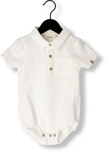 LIL' ATELIER Jongens Polo's & T-shirts Nbmhadam Ss Shirt Body - Wit
