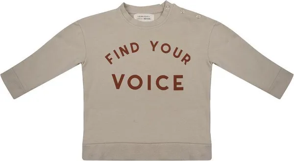 Little Indians sweater ``Find your voice````