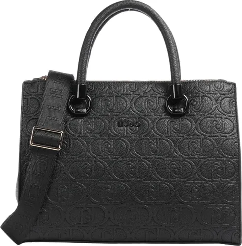 Liu Jo Manhattan Boston Bag Dames Tas - Zwart - One Size