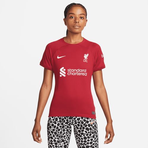 Liverpool FC 2022/23 Stadium Thuis Nike voetbalshirt met Dri-FIT voor dames - Rood