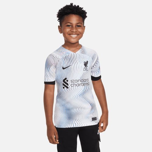 Liverpool FC 2022/23 Stadium Uit Nike Dri-FIT voetbalshirt voor kids - Wit