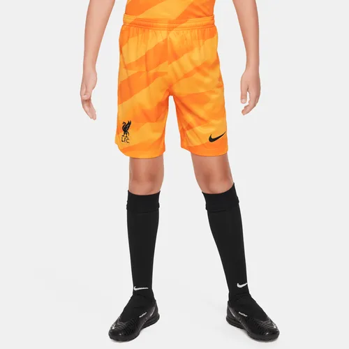 Liverpool FC 2023/24 Stadium Goalkeeper Nike Dri-FIT voetbalshorts voor kids - Geel