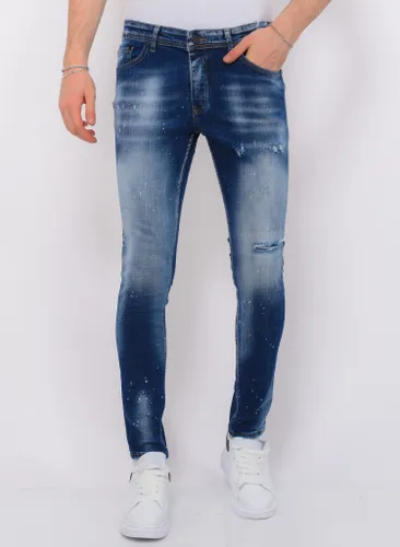 Local Fanatic Blue stone washed jeans slim fit