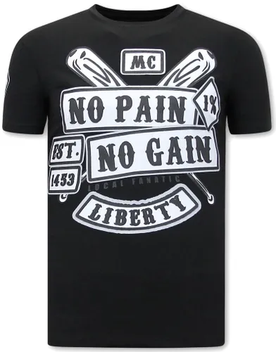 Local Fanatic Shirt met print sons of anarchy mc