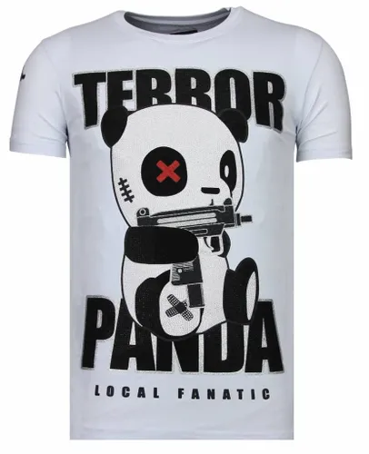 Local Fanatic Terror panda rhinestone t-shirt