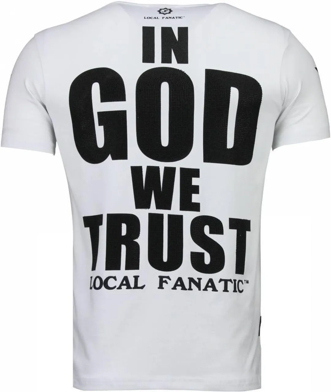 Local Fanatic Trust in my power rhinestone t-shirt