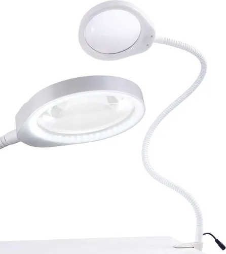Loeplamp vergrootglas - Loeplamp met LED verlichting - Voor Kinderen/Volwassenen/Senioren/Lezen/Tekenen/Hobby met Tafelklem - Vergrootglas met verlich...