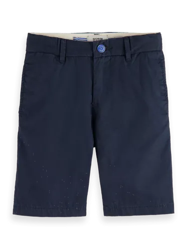 Longer length - Peached pima cotton chino shorts - Maat 8 - Multicolor - Jongen - Korte broek - Scotch & Soda