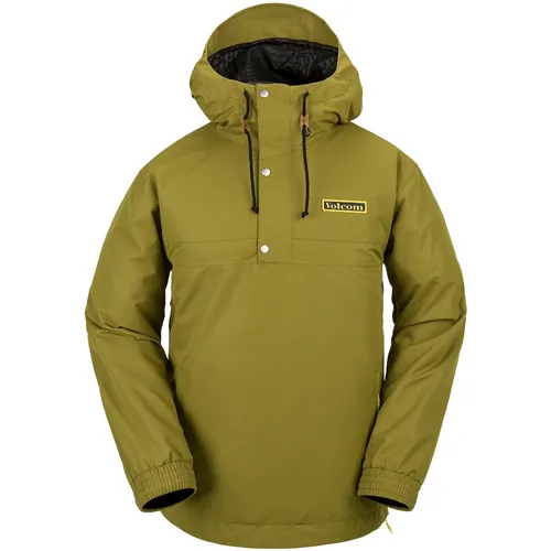 Longo Pullover Snowboard Jacket Moss - M